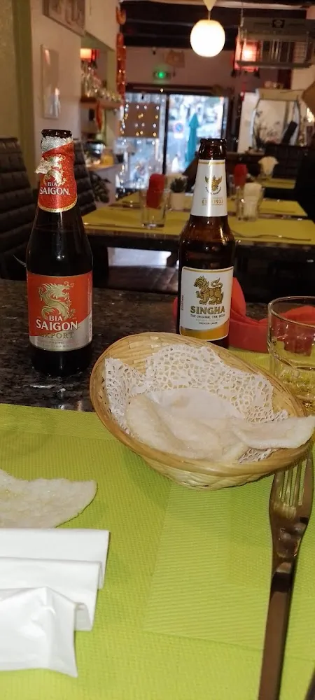 Apéritif Bières Vietnamienne Et Thailandaise